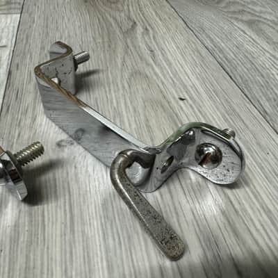 Vintage Floor Tom Drum Leg Holders Hardware Mounts #OL113 image 2