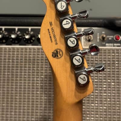 Fender Deluxe Nashville Telecaster with Pau Ferro Fretboard 2018 - 2021 - Fiesta Red image 5