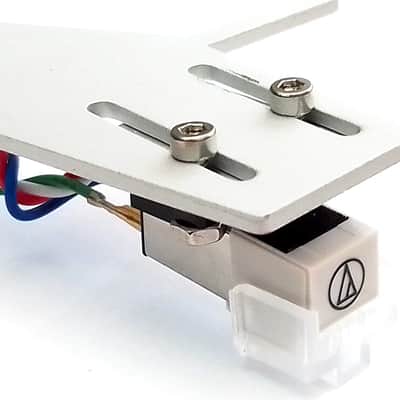 Replacement Headshell + Audio Technica AT3600L Cartridge + Stylus For Goldring Lenco B52, B55, L72, L75, L78, GL69, GL72, GL75, GL78 Vintage Vinyl Record Players Turntables (Grey Finish) image 6