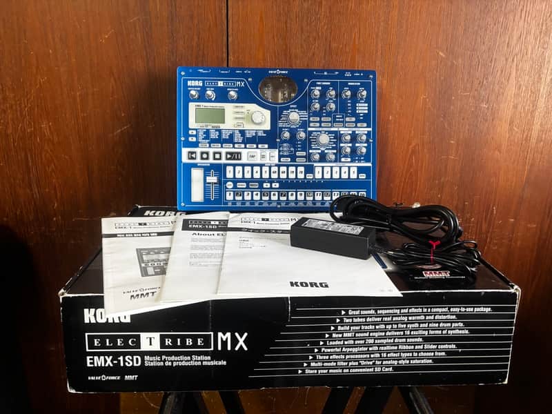 Korg Electribe EMX-1 Blue 2000s | Reverb Australia