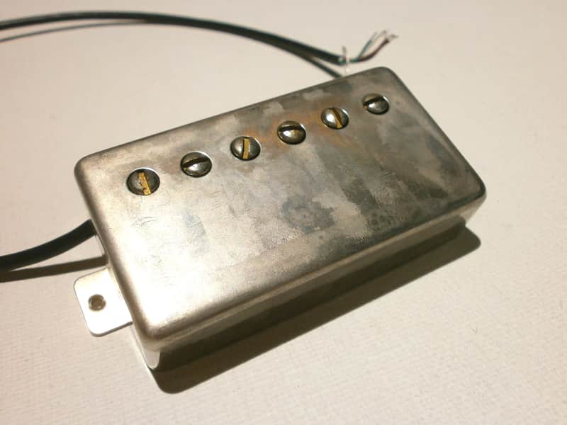 Q pickups Humbucker Pickup PAF Aged Relic Fits Gibson Custom Specs image 1