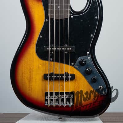 Squier Affinity Jazz Bass V with Laurel Fretboard- 3-Color Sunburst image 1
