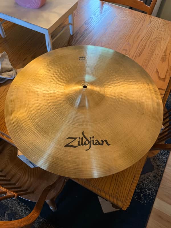 Zildjian 22" A Series Ping Ride Cymbal 1986 - 2012 - Traditional image 1