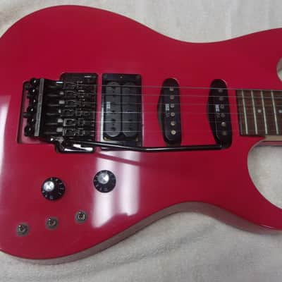 Excellent 1987 Ibanez 540P Roadstar Pro Japan Magenta Solidbody Electric w/ Case image 1