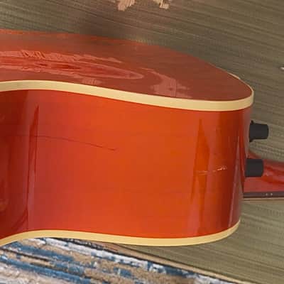 Guild USA JF-30 2000 Gretsch Orange image 2