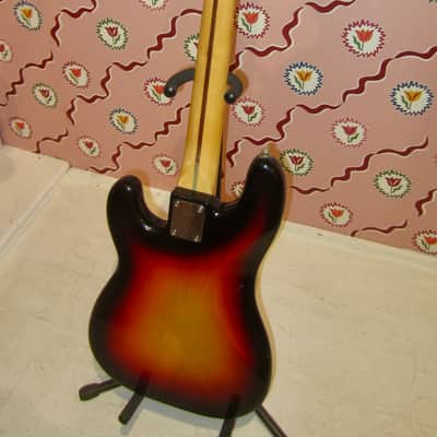 Joo Dee Artist Precision Bass P-Bass Copy 1970s - Sunburst image 4