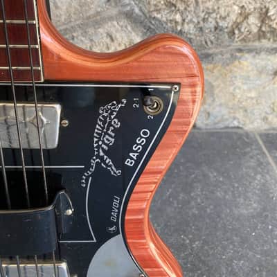 Rare Vintage 1964-65 Wandre Davoli Tigre 2 Bass – All-Original with Case image 3