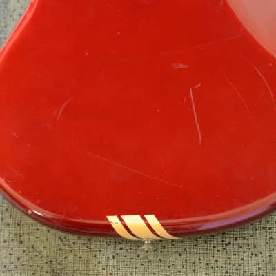 Competition Red 1972 Fender Mustang with Original Case image 12