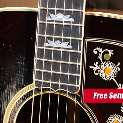 Gibson Custom Shop Pre-War SJ-200 Rosewood Murphy Lab Light Aged Acoustic Guitar - Faded Vintage Sunburst with Hardshell Case image 16