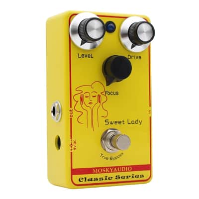 Mosky Sweet Lady Hand-wired Overdrive Sweet Honey Style PRO Guitar Effect Pedal image 5