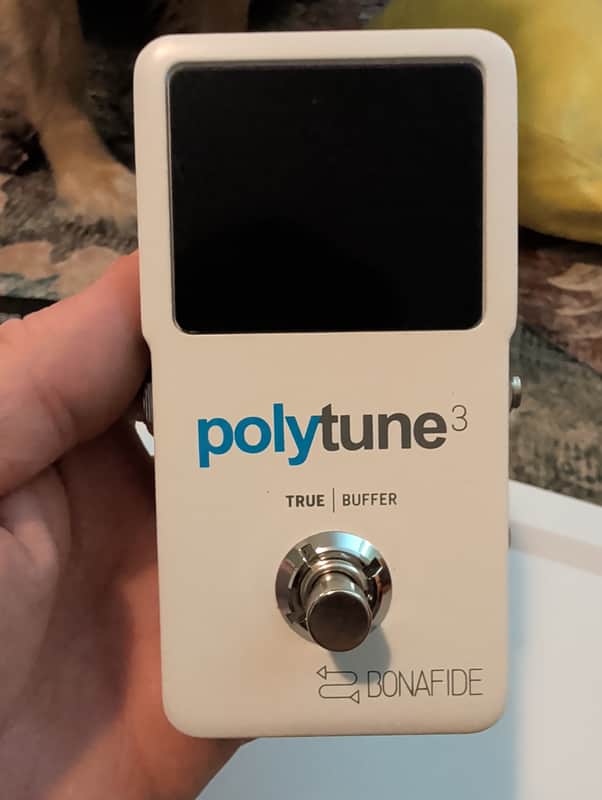 TC Electronic Polytune 3 Polyphonic Tuner Pedal 2017 - Present - White image 1