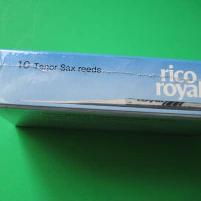 Rico Royal 3 1/2 Tenor Sax Reeds....10 Reeds in Box image 3