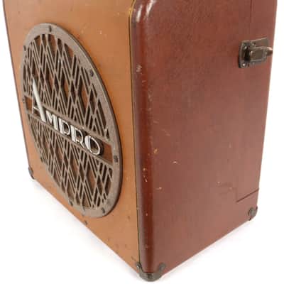 Vintage 1945 Ampro Speaker Cabinet with Jensen P12 12" Speaker image 2