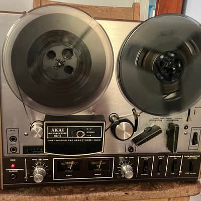 PLEASE READ AD!!! Akai GX-4000D 1/4" 4-Track 2-Channel Reel to Reel Tape Deck Recorder 1978 - 1985 - Silver image 5