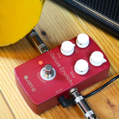 joyo jf-39 DELUXE CRUNCH Distortion Guitar Effect Pedal British Tone,price include the import duty for US buyer image 6