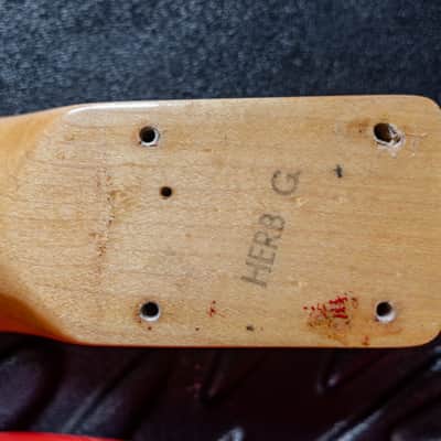 1973 Fender Bronco Dakota Red with original vibrato arm Bild 14