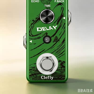 Immagine CLEFLY LEF-314 Guitar Delay Pedal Analog Delay Guitar Effect Pedal Switching, Fully Vintage Delay True Bypass--Shipped from Irvine Warehouse in California by USPS - 3