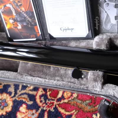 Epiphone Matt Heafy Signature Les Paul Custom-7 2014 Ebony image 11
