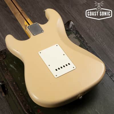 Mint Nash Guitars S-57 desert sand, light relic, hard case image 9