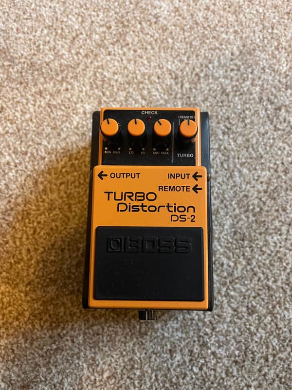 Boss DS-2 Turbo Distortion (Silver Label) 1989 - Present - Orange image 1
