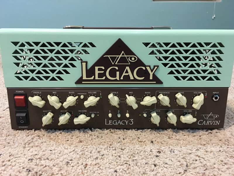 Carvin Legacy 3 Model VL300 Steve Vai Signature 3-Channel 100-Watt Guitar Amp Head image 3