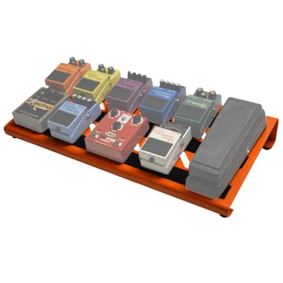 Gator Cases GPB-BAK-OR Large Orange Aluminum Pedal Board with Carry Bag image 3