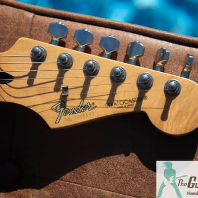 Custom PartsCaster with Fender Japan E Serial Neck & Surf Green Body - Pro Set Up w Perfect Frets/Action/Intonation! Tons of MOJO image 2