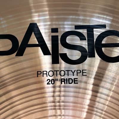Paiste Prototype 2002 20" Ride Cymbal - FREE SHIP image 4