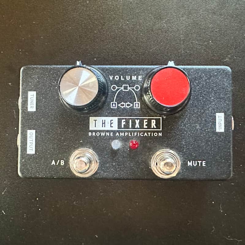 Browne Amplification The Fixer Dual Boost / Buffer 2022 - Present - Black image 1