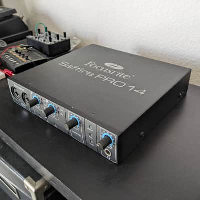 Focusrite Saffire Pro 14 Firewire Audio Interface 2000s - Black image 2