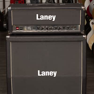 Laney GH100L Single-Channel 100-Watt Tube Guitar Amp Head + Laney laney TT412A Cabinet image 1