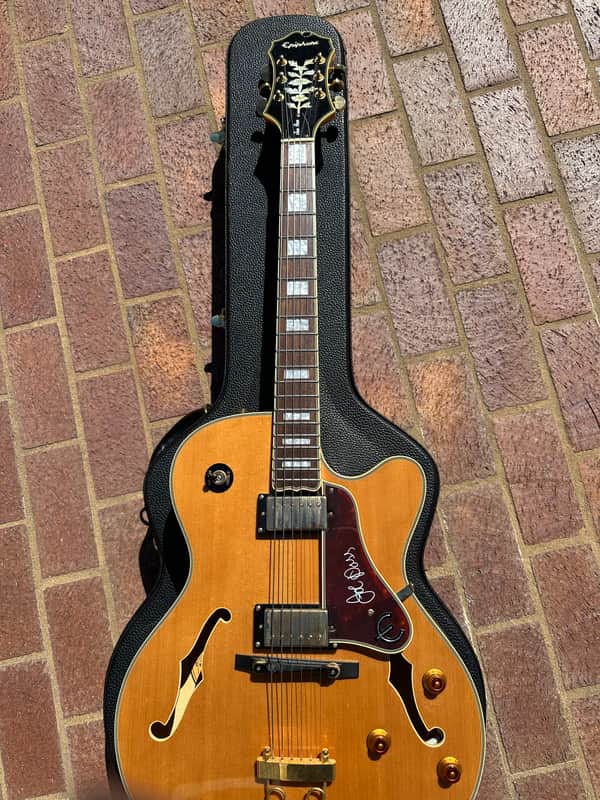 Epiphone Joe Pass Signature Emperor II 2007 - Natural w/case image 1