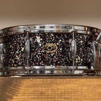 1960's Slingerland Mardi Gras Radio King Super Gene Krupa 5.5x14 Solid Shell Snare Drum image 2