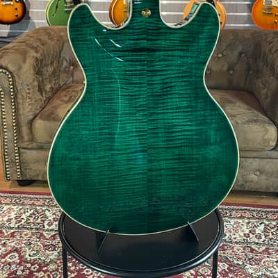 Ibanez AS93FM-TMG Artcore Expressionist 2025 - Present - Transparent Moss Green - NEW image 12