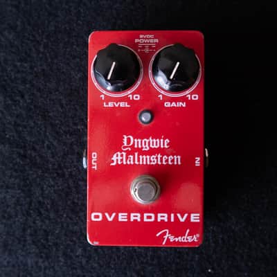 Fender Yngwie Malmsteen Overdrive 2010s - Red imagen 1