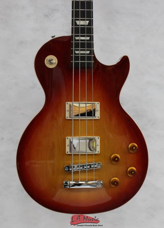 Gibson Les Paul Standard Bass Oversized - Heritage Cherry | Reverb