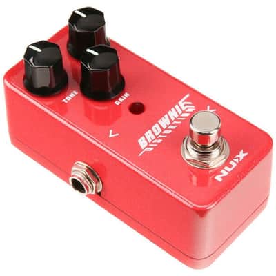 Mint NUX NDS-2 Brownie Distortion Mini Guitar Effects Pedal w/70's British Rock Tones image 1