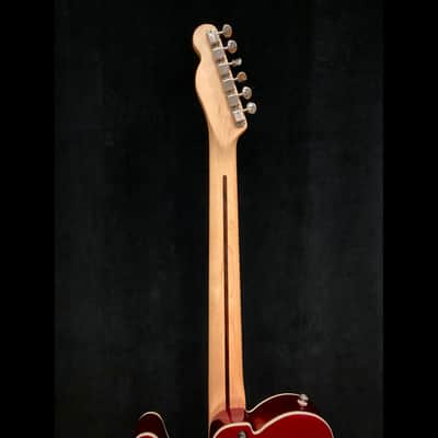 Fender Telecoustic Deluxe - Candy Apple Red image 4
