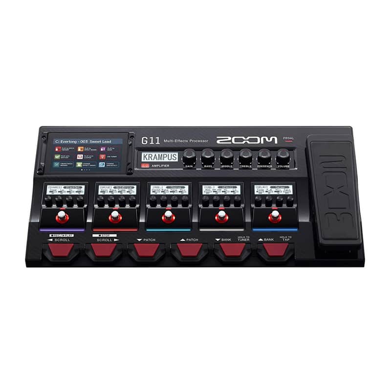 Zoom G11 Multi-Effects Processor with Expression Pedal image 1
