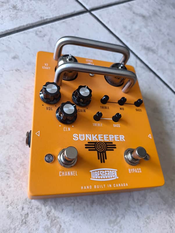 Tubesteader Sunkeeper - Pre-Amp / Overdrive - Dual channel - Orange style image 1