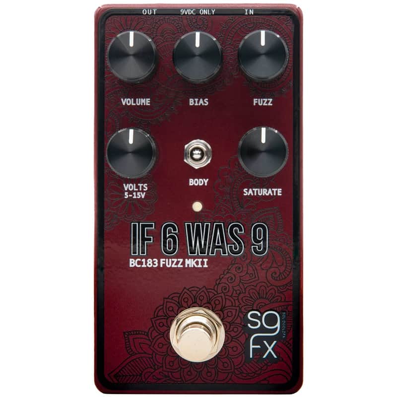 SolidGoldFX If 6 Was 9 MKII Fuzz Pedal image 1
