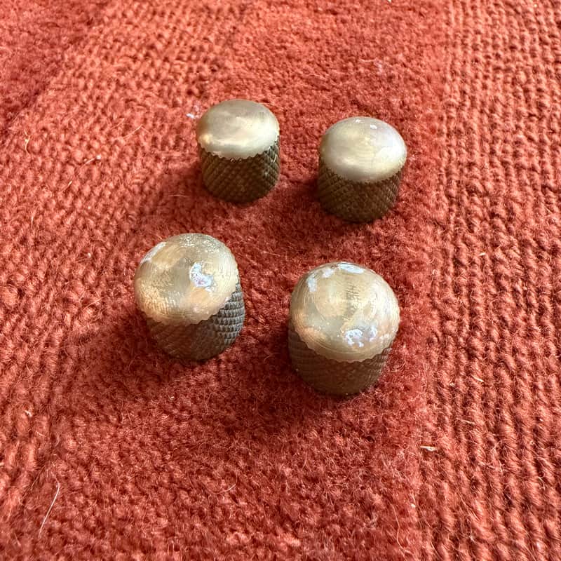 Mighty Mite Brass Knobs 1970s image 1