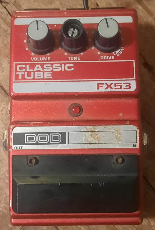 DOD FX53 Classic Tube Drive 1991 USA | Reverb DOD FX53 Classic Tube Drive 1991 USA | Reverb