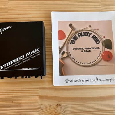 Nobels Stereo Pak 90's Guitar Headphone Amp Sound Machine Made in Korea MINT! Excellent Condition image 10