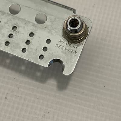 1980's Era Kramer Guitar NFT German Made Original Floyd Rose Chrome Tremolo Bridge Base Plate image 11