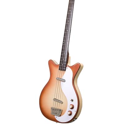 Danelectro'59 Dc Long Scale Bass Copperburst New, D59DCBASS-CPR image 7