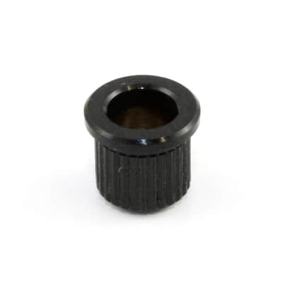 String Ferrules (6) For Guitar, 5/16" - BLACK