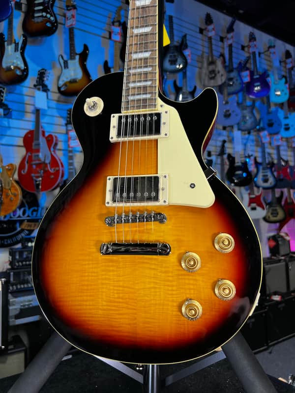 Epiphone Les Paul Standard '50s Electric Guitar - Vintage Sunburst Authorized Dealer Free Shipping! 104 FREE PLEK! image 1