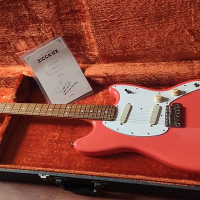 2020 Fender Char Signature Mustang Zicca Limited Edition Hiiro Red