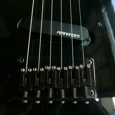Fernandes Limited Edition TEJ Black Telecaster MIJ Electric Guitar image 8